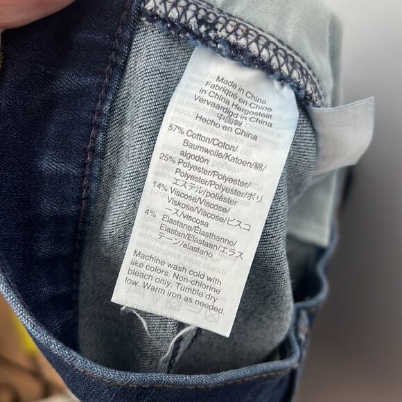 Madewell 10" High Rise Skinny button fly Jeans size 25 - Picture 11 of 11